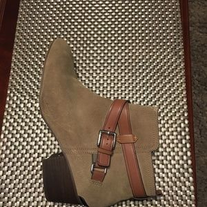 Coach ankle booties